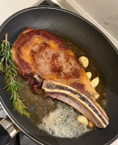 Click to view full screen Australian tomahawk steak, approximately 1.2 kg. photo review